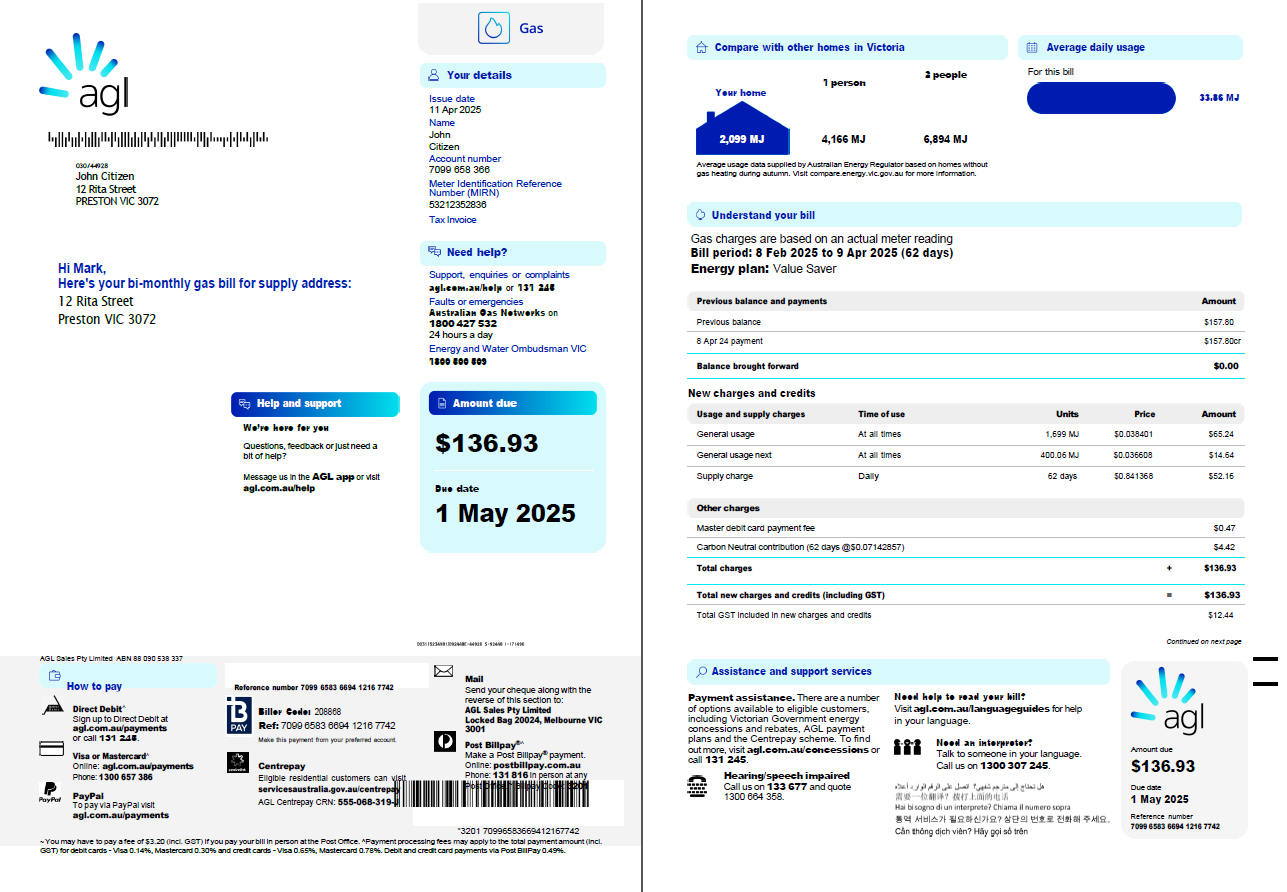  Minol USA business utility bill 